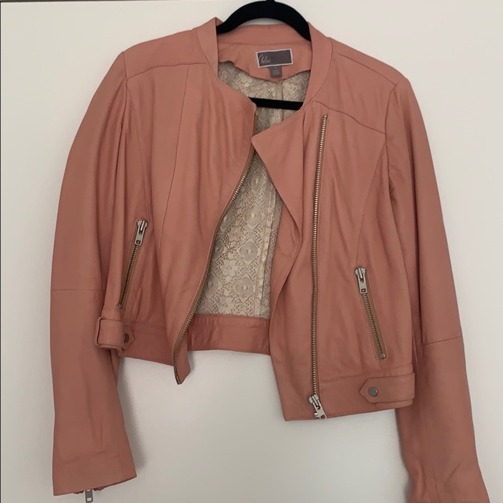 Chelsea 28 Blush leather jacket
